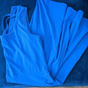 Blue Skater Flare Dress